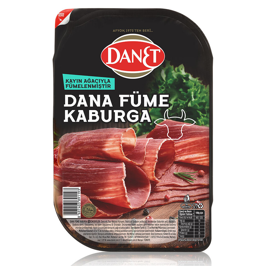 DANET - Dana Füme Kaburga 70 Gr