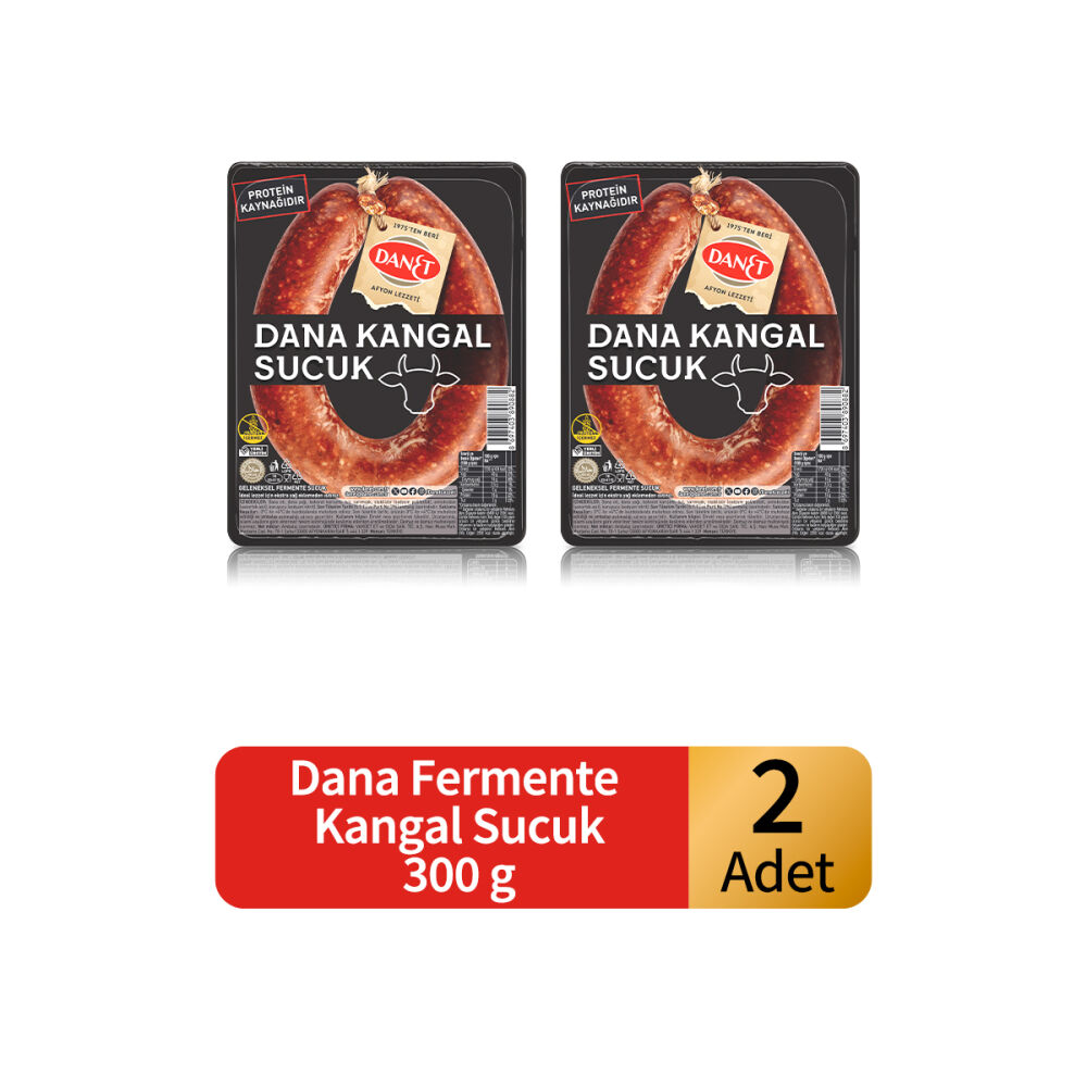 Dana Kangal Sucuk I Fermente I 300gr 2'li - 1