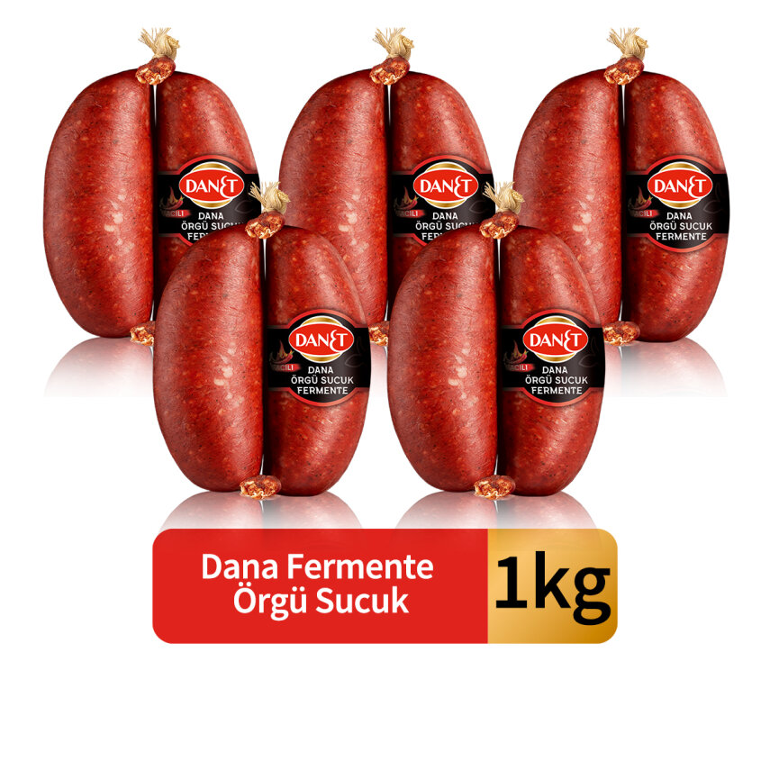 Dana Örgü Sucuk I Fermente I kg - DANET