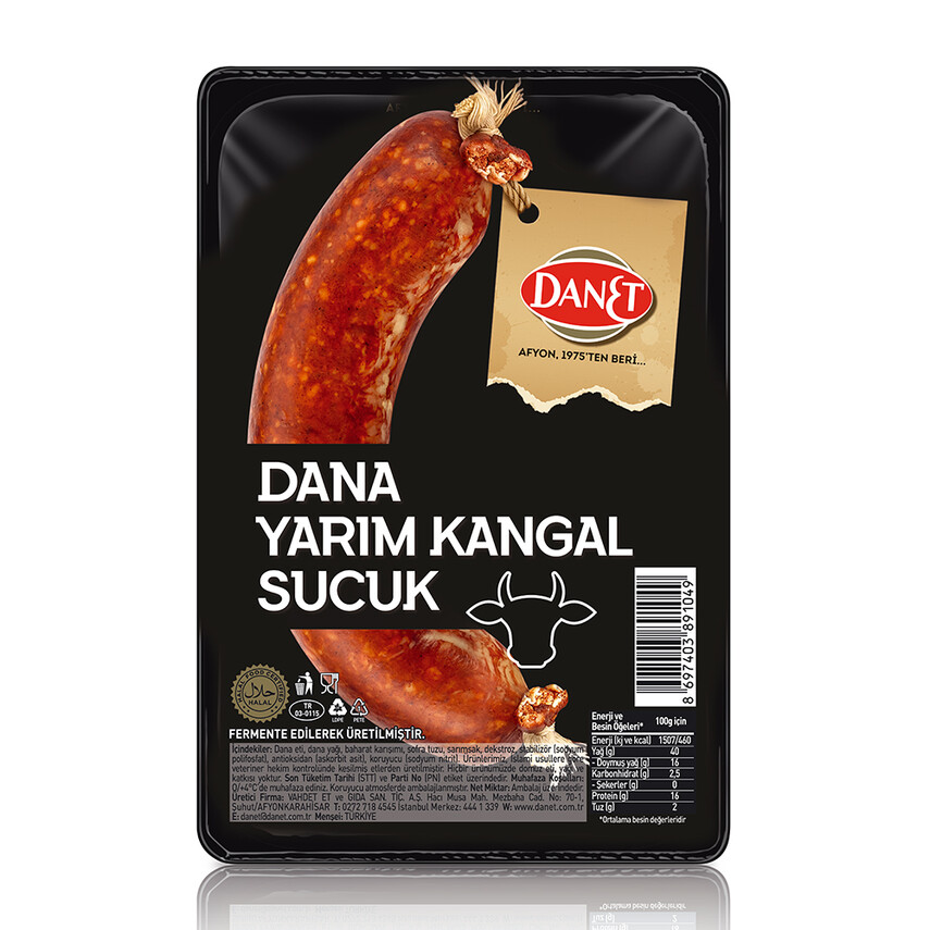 Dana Yarım Kangal Sucuk I Fermente I 180 g - 1