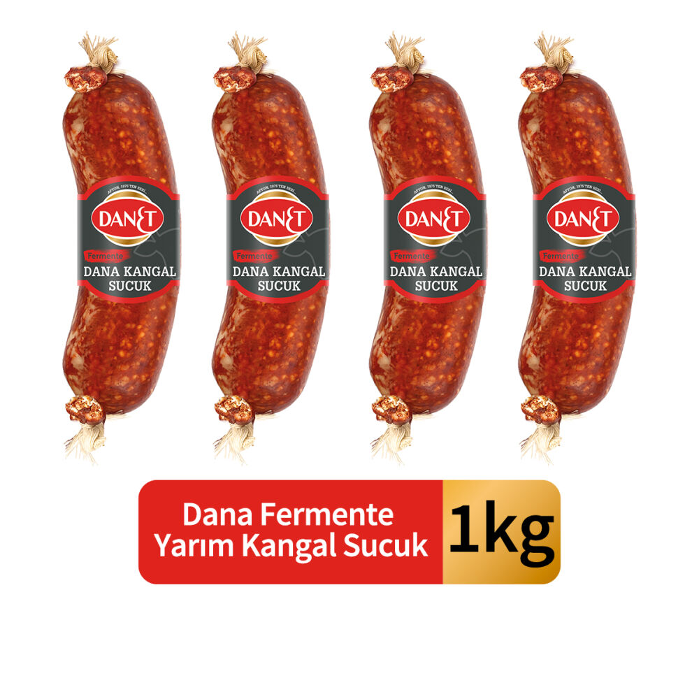 Dana Yarım Kangal Sucuk I Fermente I 250 g 4'lü - 1
