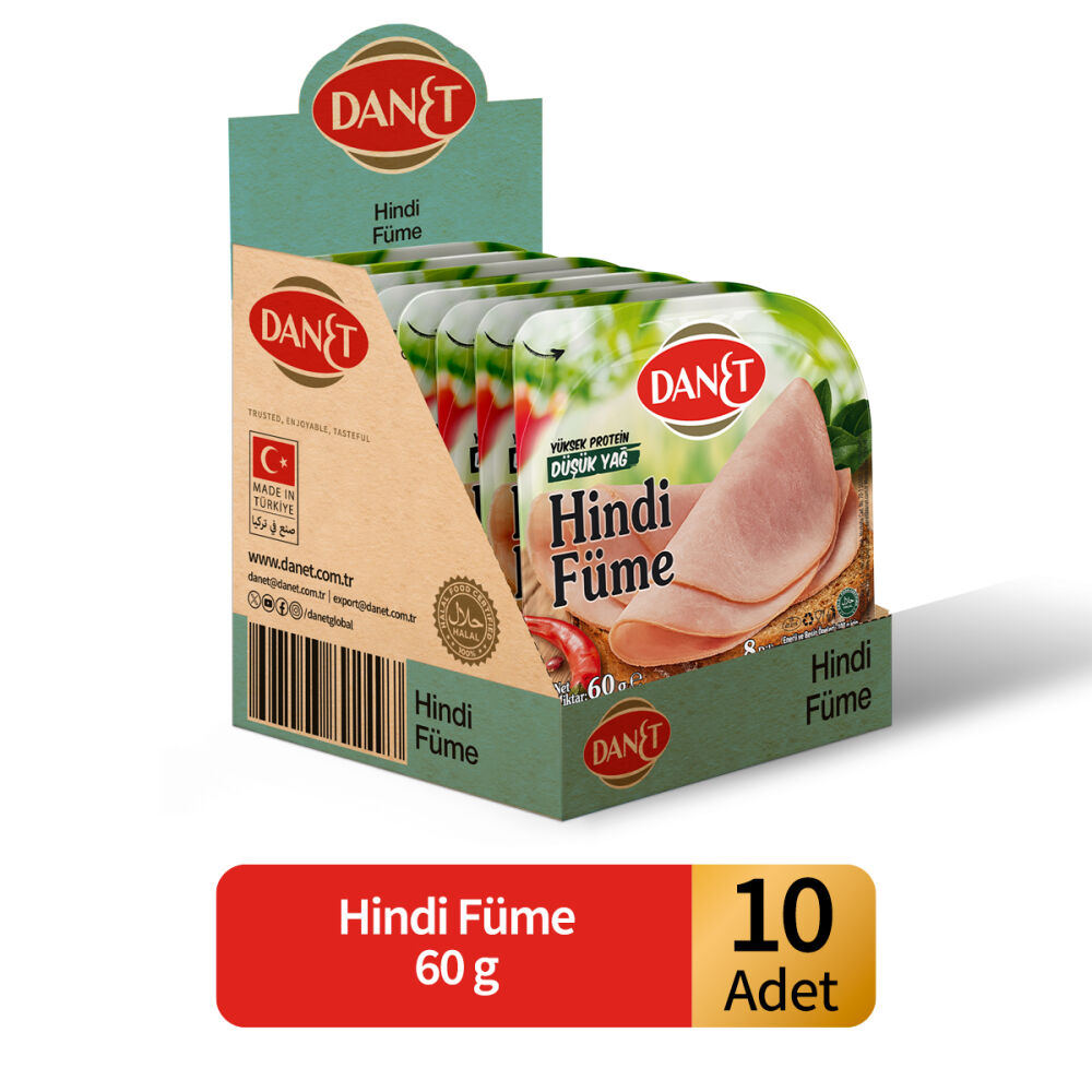 Hindi Füme I Dilimli I 60 g 10'lü - 1