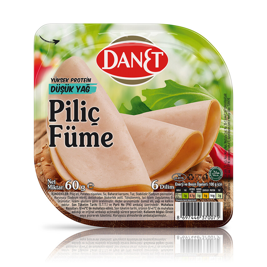 Piliç Füme I Dilimli I 60 g - 1