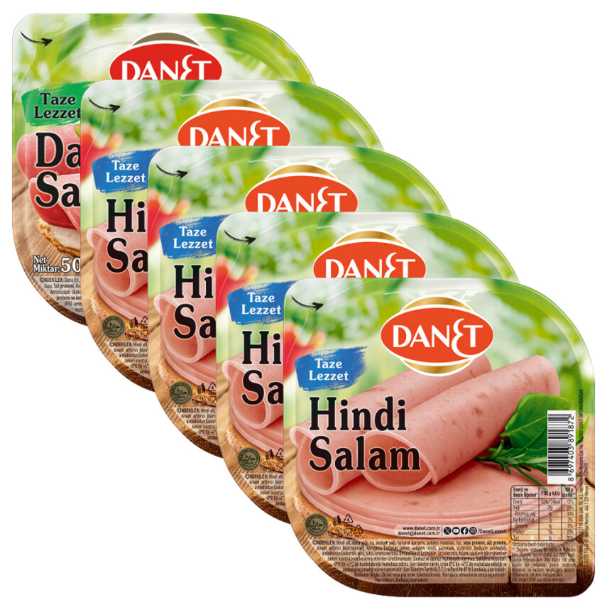 Hindi Salam I Dilimli I 60 g I 5'li - 1