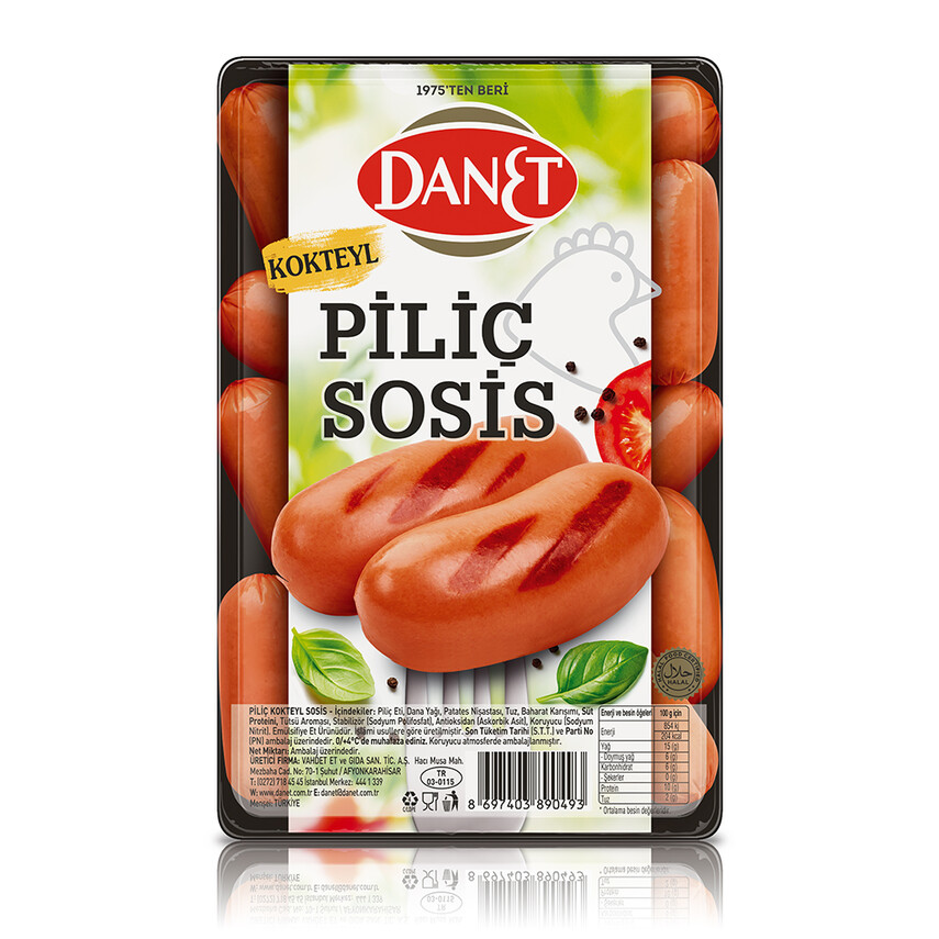 Piliç Kokteyl Sosis I 250 g - 1