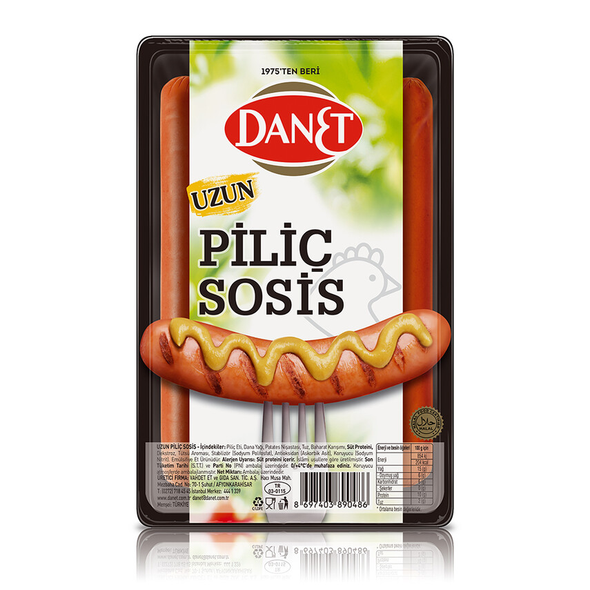 Piliç Uzun Sosis I 250 g - 1