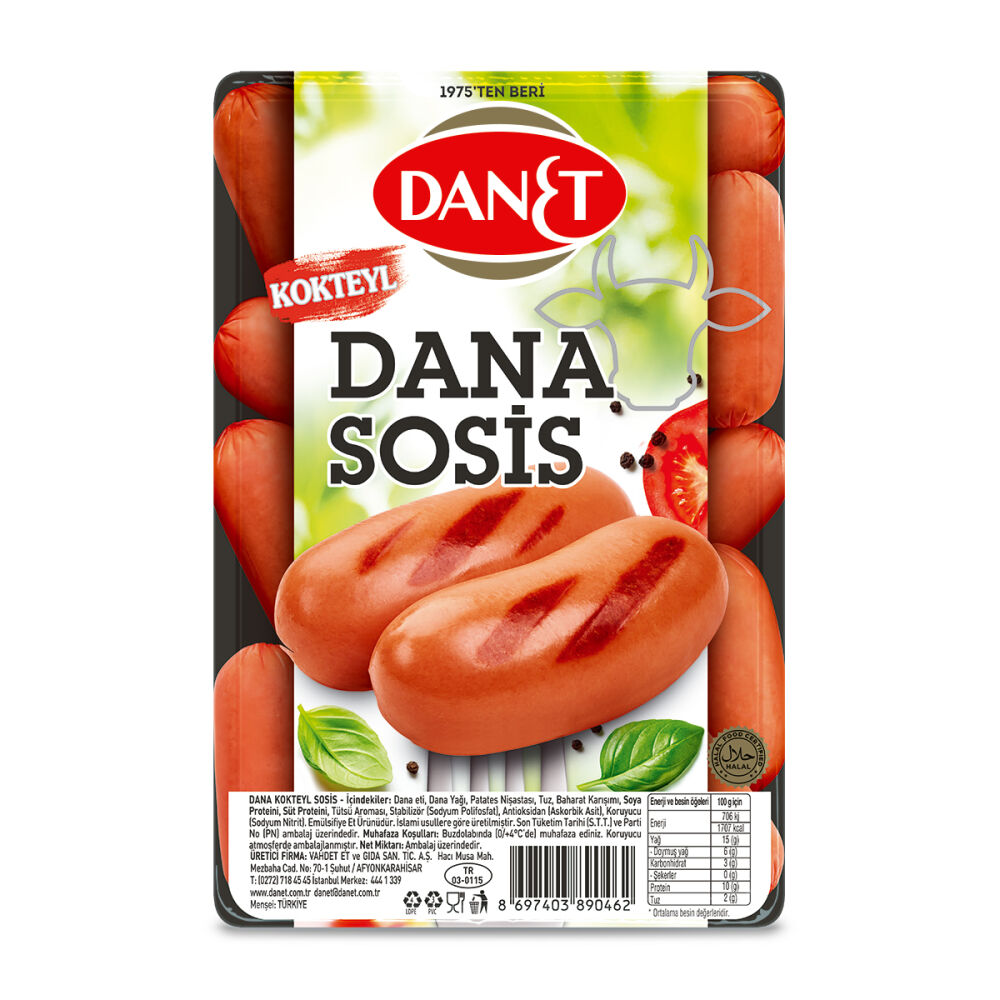 Dana Kokteyl Sosis I 250 g - 1