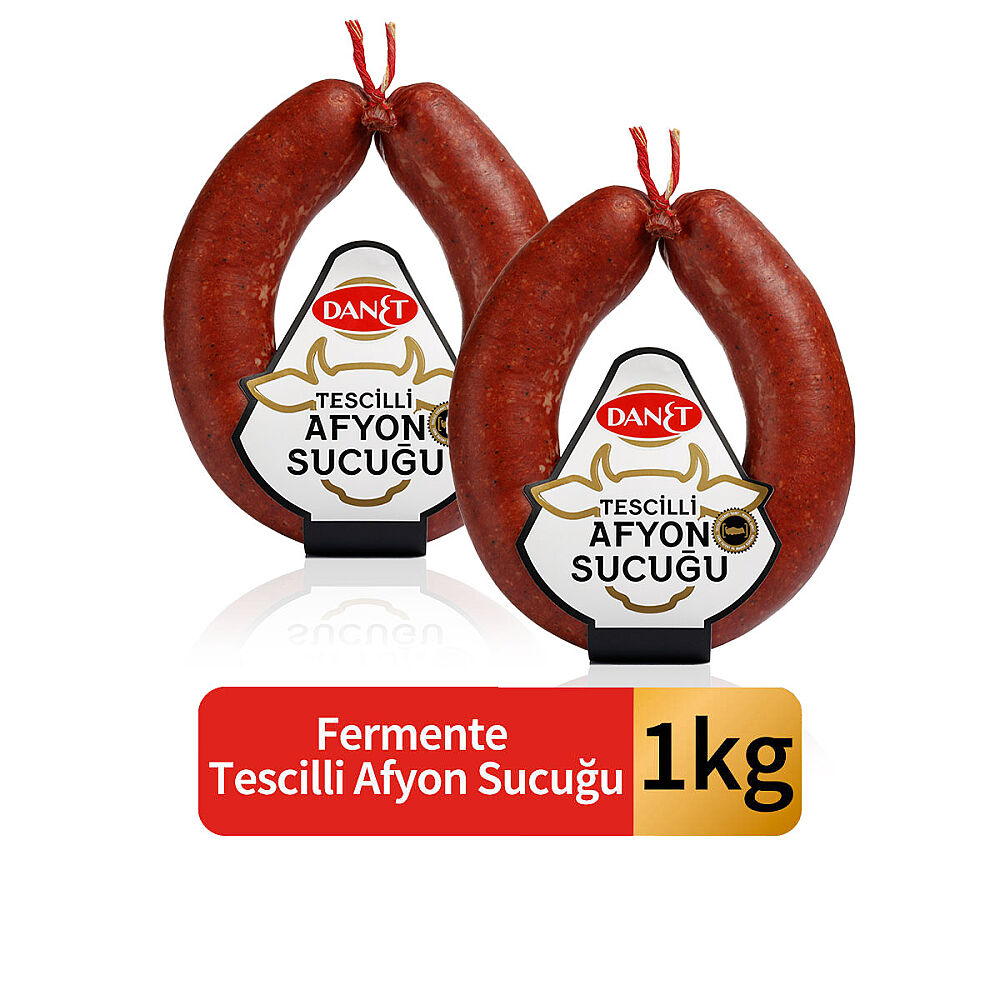 Tescilli Afyon Sucuğu Kangal I Fermente I kg - 1